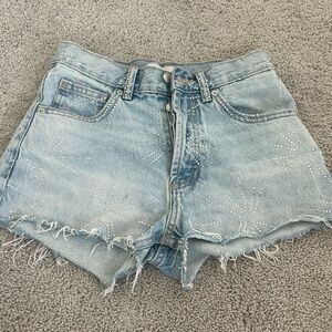 Zara jean shorts